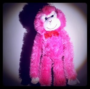 A hugging monkey toy